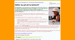 Desktop Screenshot of korkort.svenskasajter.com